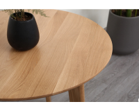 Berlin Solid Oak Round Dining Table (coming soon)